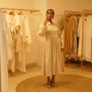 Western Classic Designer Linen Natural Beige Long Loungewear