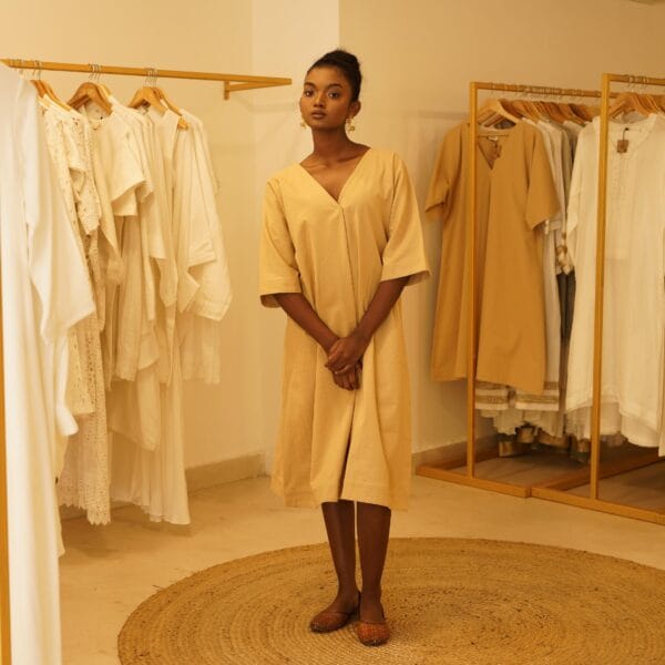 Western Designer Premium Cotton Beige Brown Loungewear - Image 3