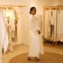 Indian Ethnic Classical Designer White Pure Silk with White Lace Kurta & Bottom 2 PC Set